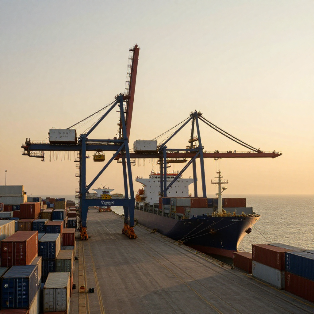 Puerto de Guaymas estrena grúas para elevar 800% su capacidad de carga